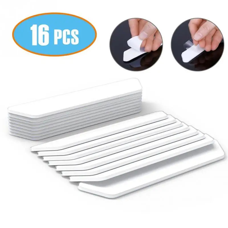 

16pcs Environmental Carpet Anti-slip Sticker Rug Grippers For Home Use Renewable Carpet Tape