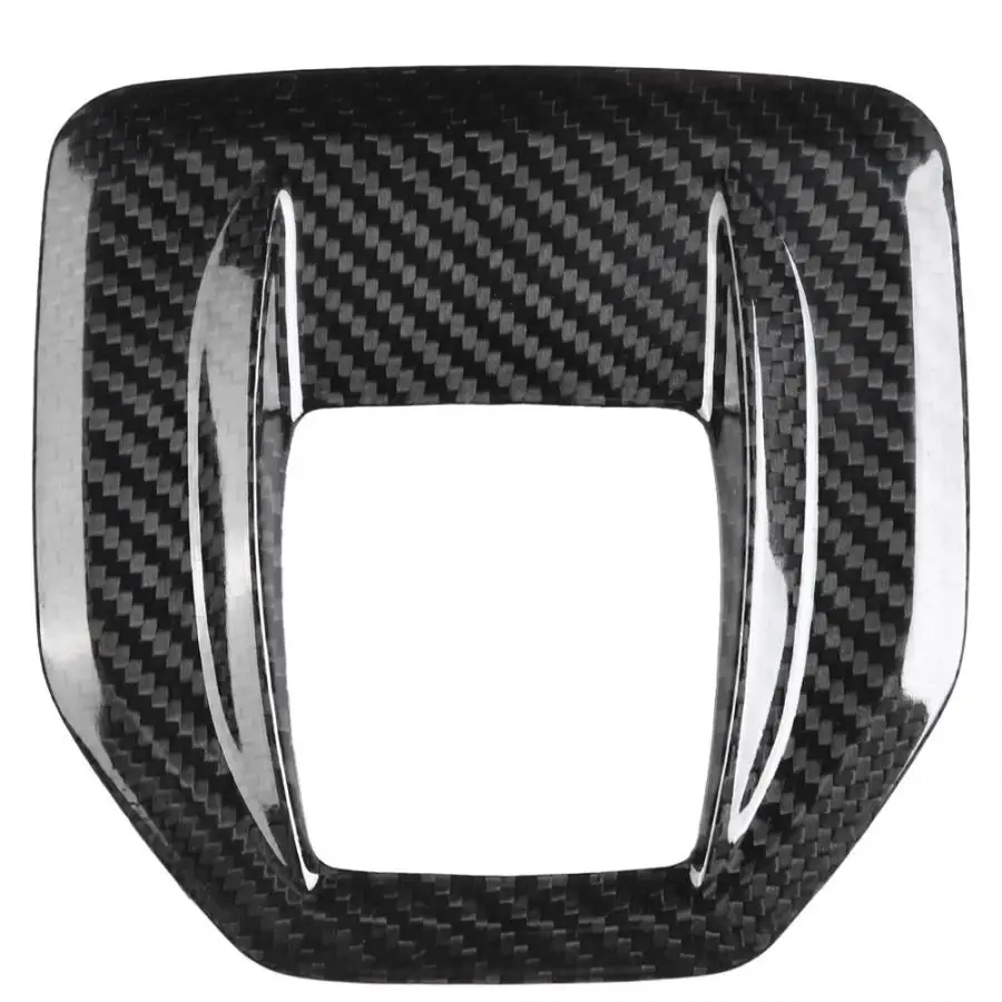 

Carbon Fiber Car Center Console Gear Shift Panel Cover Trim for Alfa Romeo Giulia Stelvio 2017-2018 Left Hand Drive
