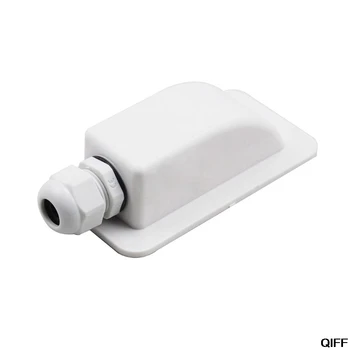 

ABS Solar RV Yacht Stand Roof Duct Cable Entry Round Junction Box White May06