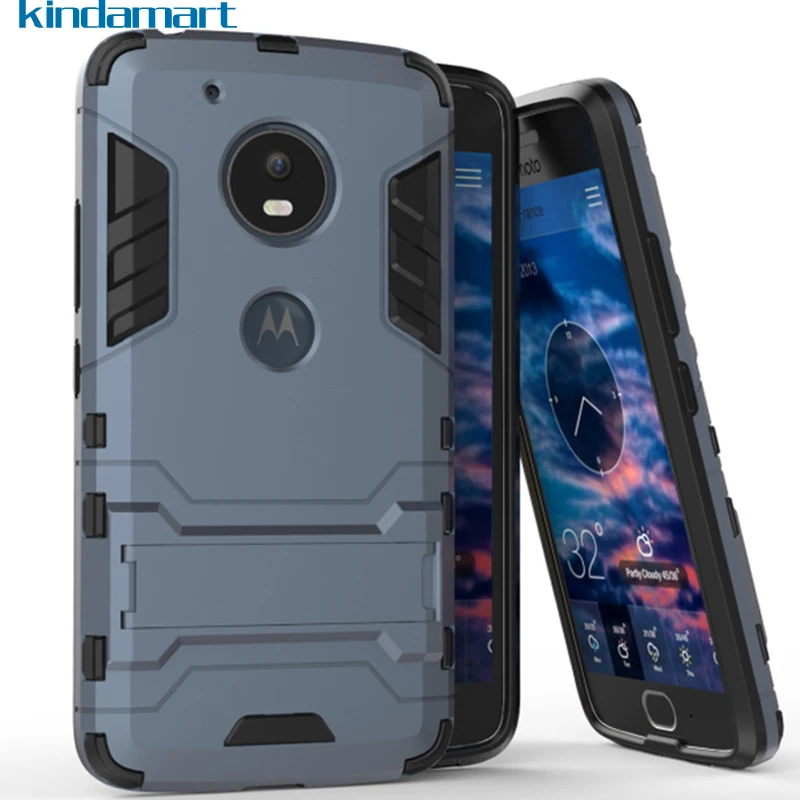 Custodia Portafoglio In Pelle Per Motorola Moto G5 Plus - Con Slot Carte, Supporto E Chiusura Magnetica