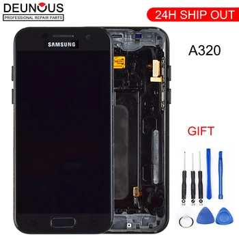 

New TFT A320F LCD For Samsung A3 2017 LCD A3 Display Touch Digitizer Sensor Frame For Galaxy A3 A320 Screen A320F Display Frame