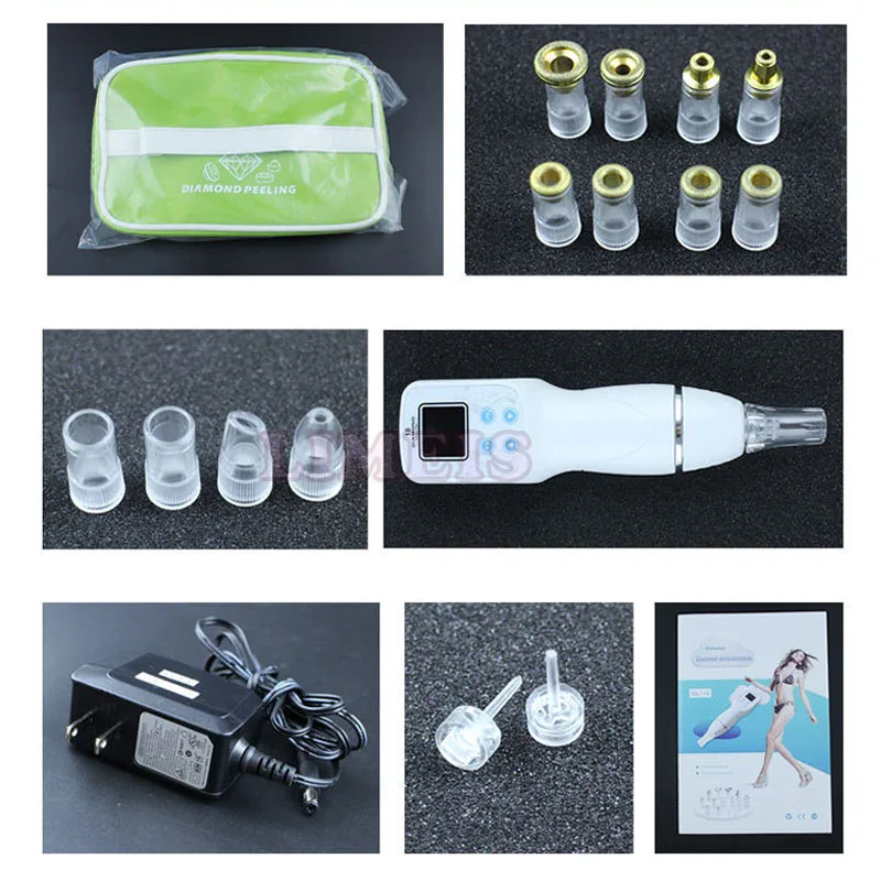 Skin Diamond Dermabrasion Peeling Machine Acne Blackhead Cleaning Massage Microdermabrasion 6