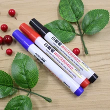 Стираемый белый маркер, набор для офиса, маркер для самостоятельной доски, маркер для сухого протирания, маркер, синий, черный, красный, маркер, офисные принадлежности