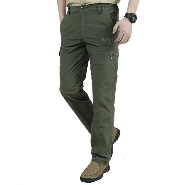 Breathable lightweight Waterproof Quick Dry Casual Pants Men Summer Army Military Style Trousers Men s Tactical Breathable lightweight Waterproof Quick Dry Casual Pants Men Summer Army Military Style Trousers Men's Tactical Cargo Pants Male