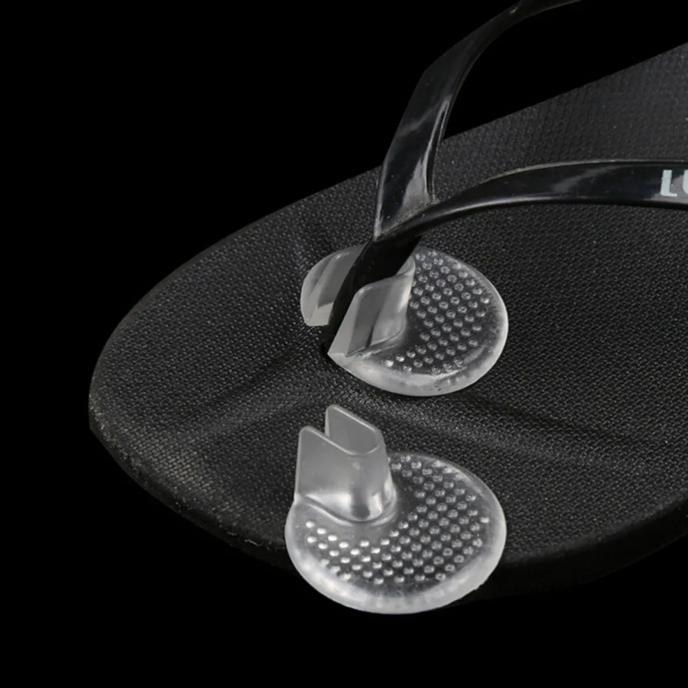 1 Pair Transparent Gel Shoes Inserts shoe pad Cushion Flip flop Sandals