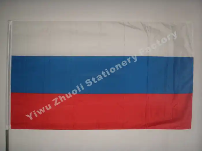 Флаг России 150X90 см (3X5 футов) 115 г Россия - изображение