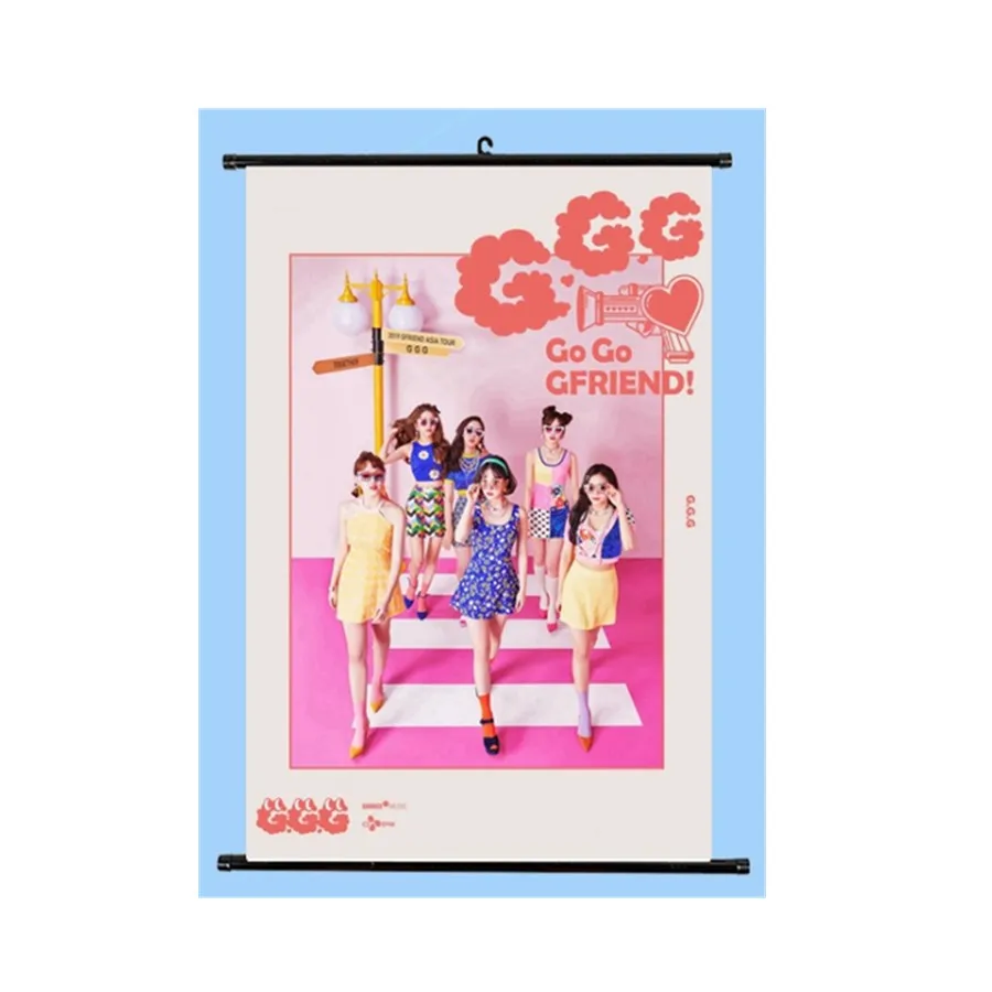 Kpop Gfriend членов повесить плакат вы Rin грех B мини прокрутки фотоальбом мкм J Ын ха дома любители украшения подарок