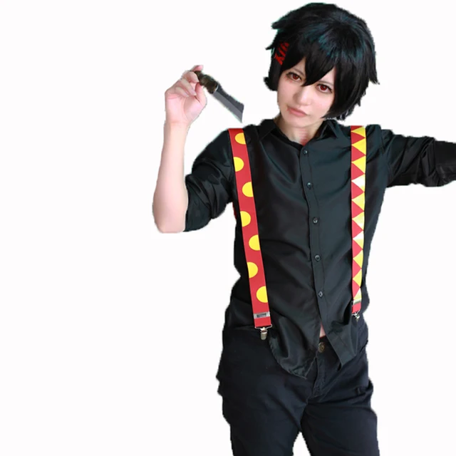 2018 Tokyo Ghoul Juuzou Suzuya Black Version Cosplay Costume In