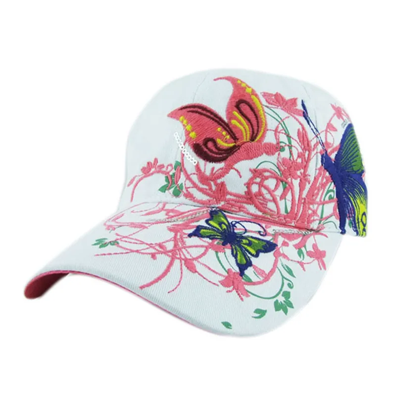 KANCOOLD шляпа, новинка, высокое качество, вышитая бейсбольная женская мода, для покупок, для велоспорта, утиный язык, шапка, анти Сай, кепка, Feb2 - Цвет: white