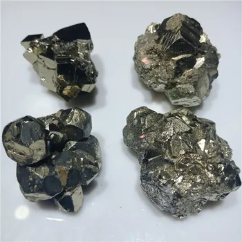 

1pc 150g Natural rough raw pyrite stone Golden Iron Cubic mineral Specimens Peru Fools Gold crystal specimen 5-6cm