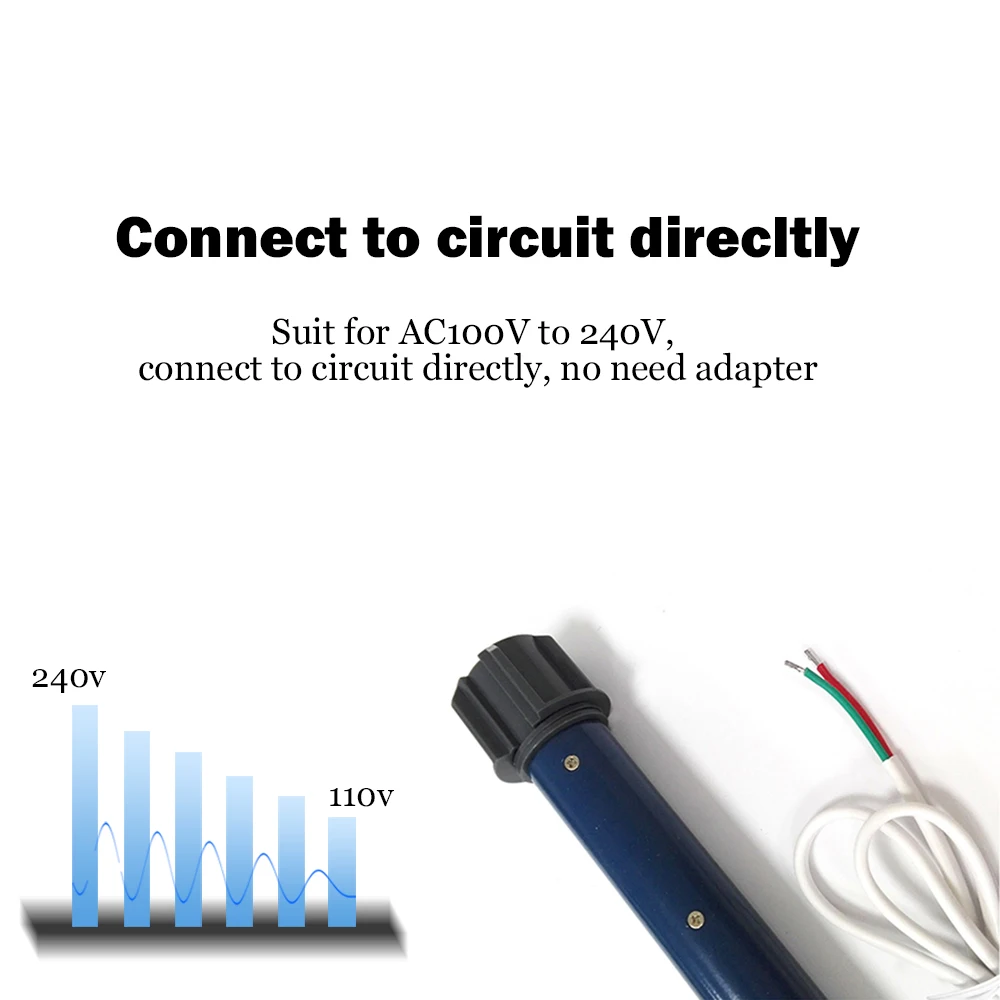 Автоматический рольставни занавес двигатель RF433 костюм для переменного тока 110 В до 240 В Работа с Broadlink RM Pro дистанционное управление группа управления