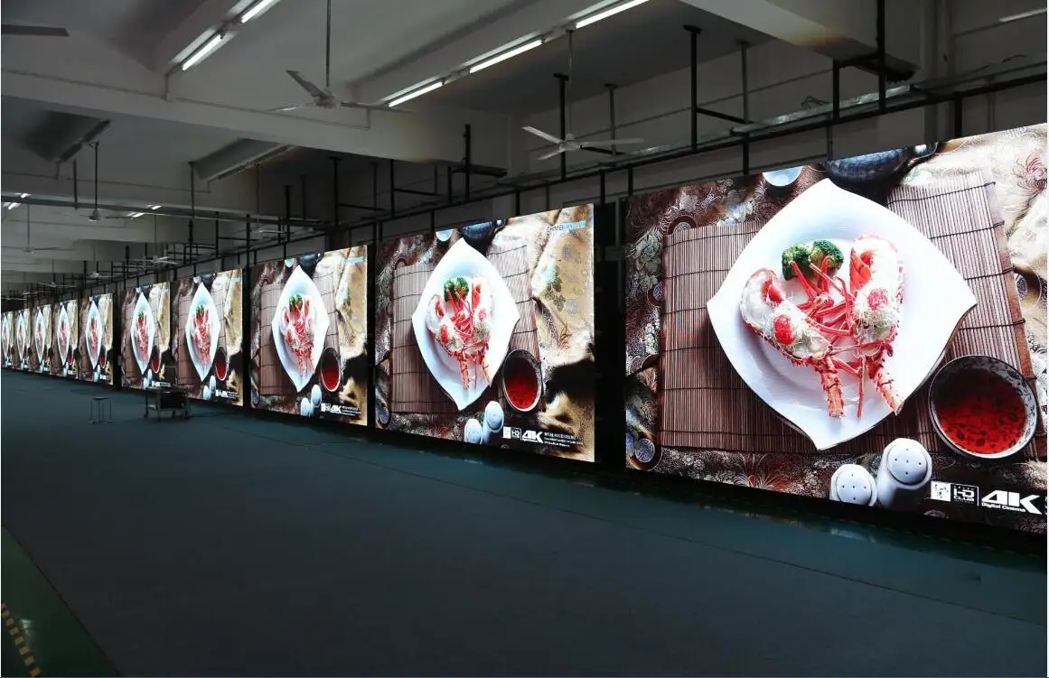 Small size advertising led tv 500mm x 1000mm good price, shopping mall restaurant hanging type wall mounted led screen