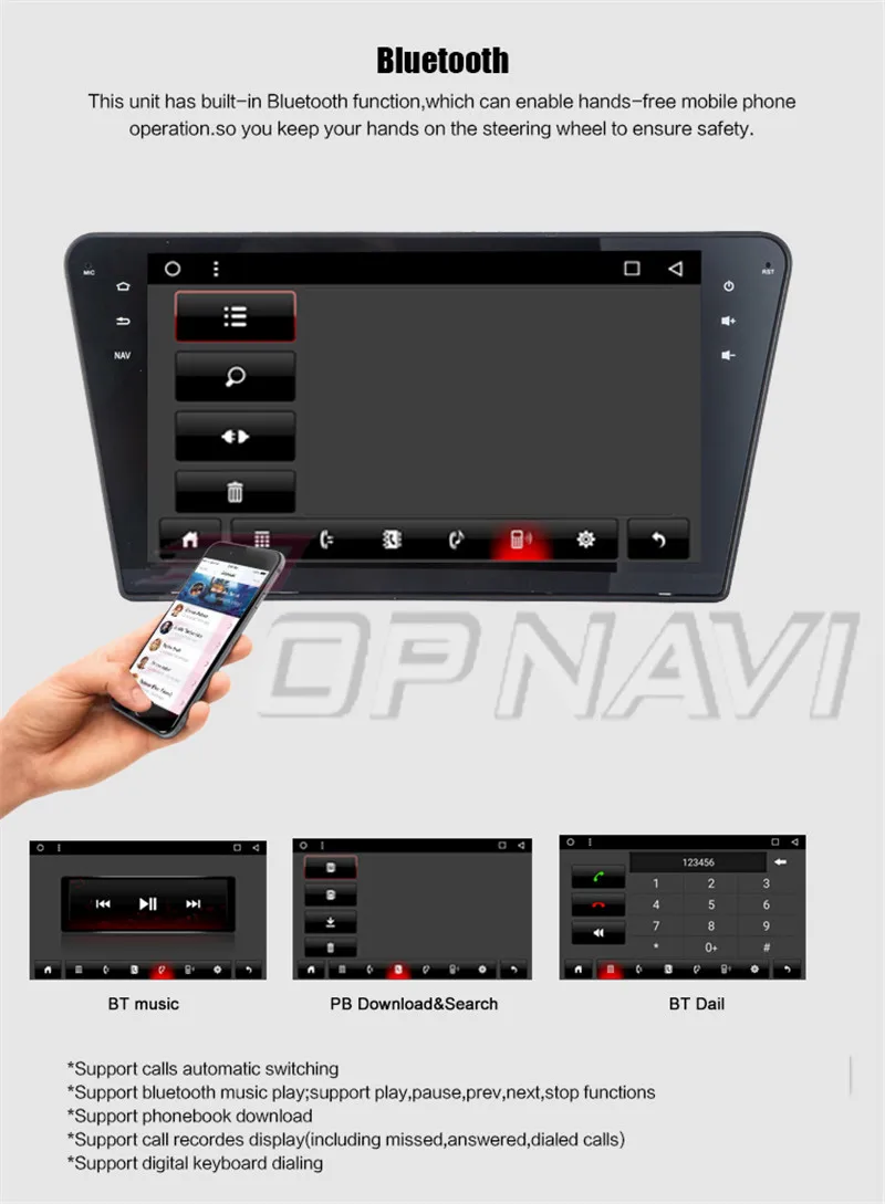 stereo car 2din For Peugeot 408 2014