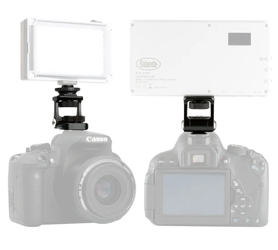 Магия ручная камера кронштейн для монитора для Feelworld F5 F6S Bestview S7 S5 регулируемый 180 Вращение кронштейн с Холодный башмак