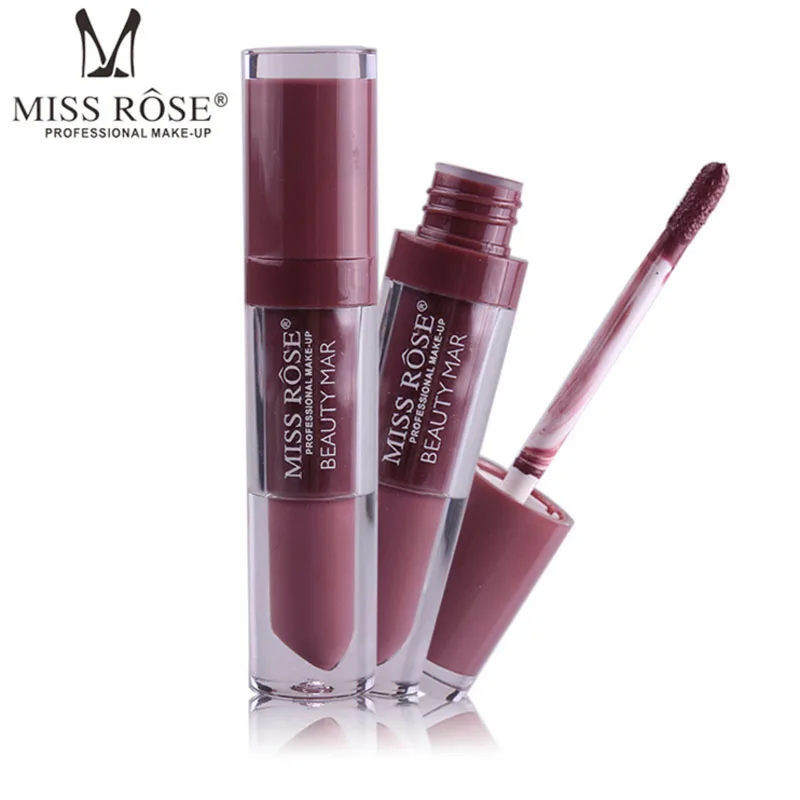 

MISS ROSE Liquid Lipstick Hot Sexy Colors Lip Paint Matte Lipstick Waterproof Long Lasting Lip Gloss Lip Kit