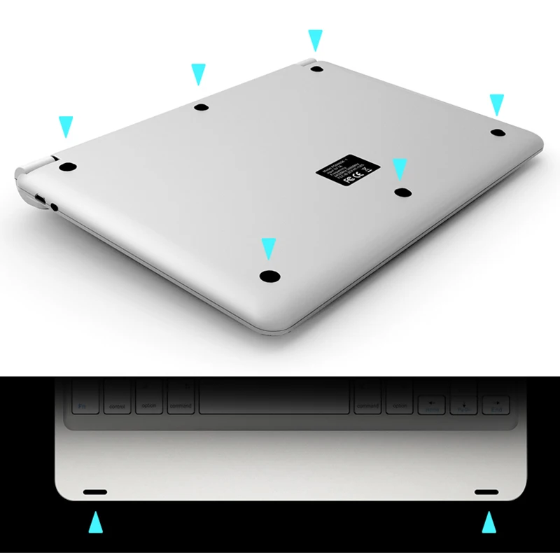 Fold Wireless Bluetooth Keyboard Case For iPad Air 2 Pro 9 .7 Flip Keyboard For iPad Air 1 Stand Ke