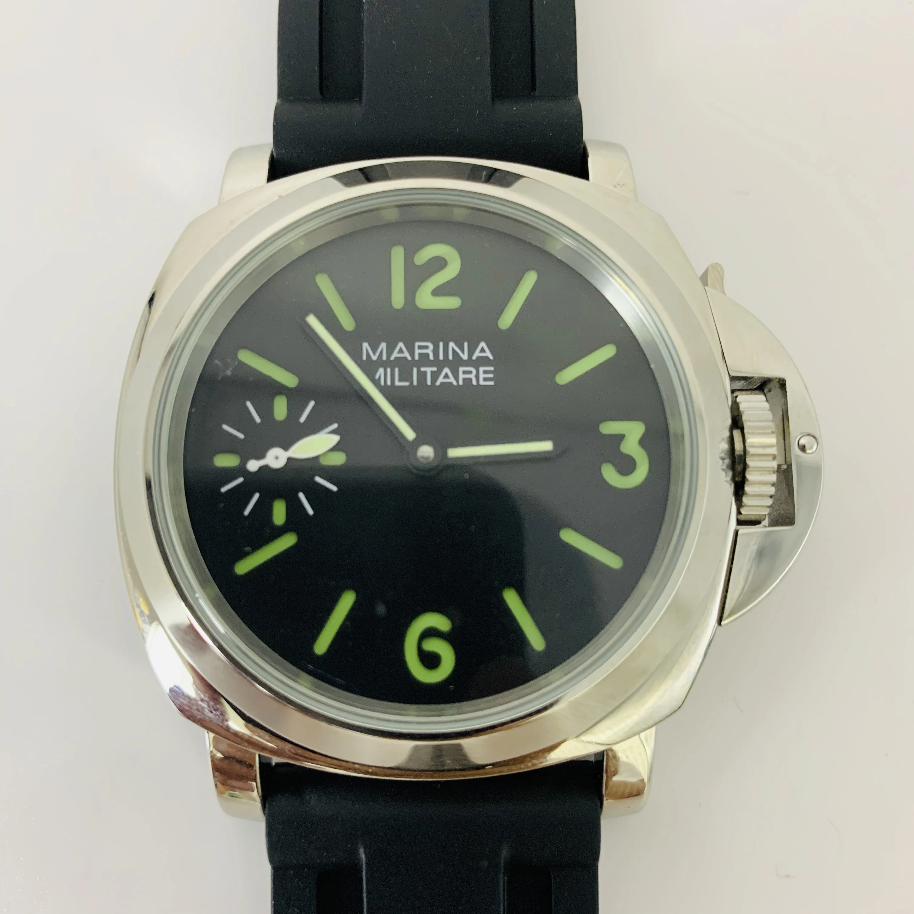 

New top luxury brand men's manual chain Sports Leisure green luminous men's mechanical watch