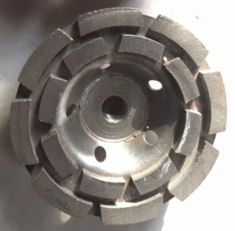 

100mm Diamond Double Row Cup Wheels with M14 hole