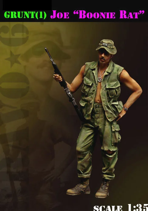 

1/35 Resin Model Building Kit Figure American Vietnam War