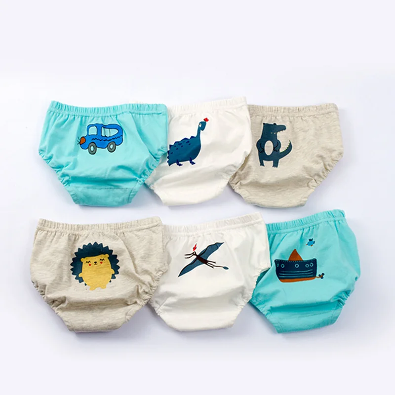

3pcs/Set Cute Cotton Baby Underwear Briefs Underpants for Kids Soft Panties for Boys Girls Breathable Infant Underpants Sets