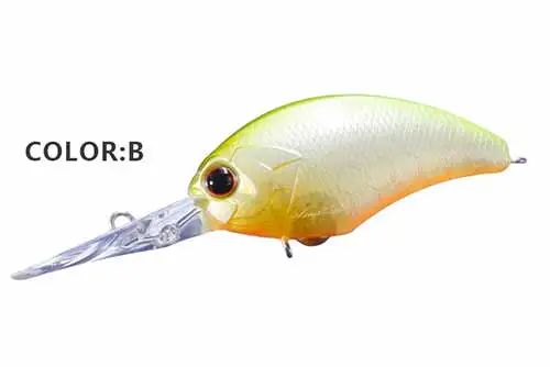 DASNAKI рыболовная приманка, 5 цветов, искусственная приманка, 0-3 м, глубина 5 см, 9,5 г, 3D эффект, реалистичный пловец, два тройных крючка BKK - Цвет: 040C