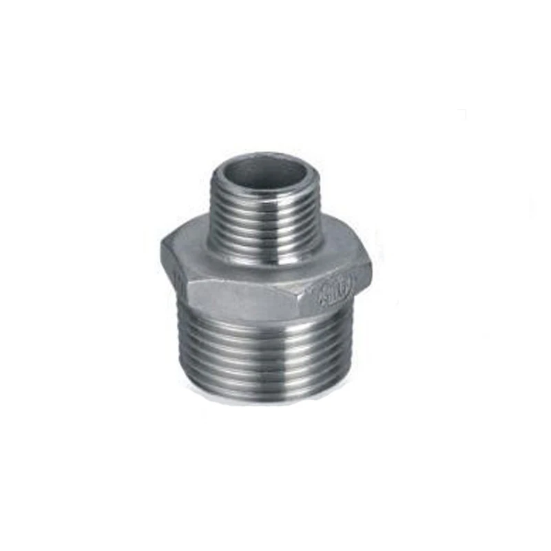 1-1/4&quot BSP Male x 3/4&quot Thread Hex Nipple Reducer 304 Stainless Steel Threaded Pipe Fitting Connector For Water Oil Air |