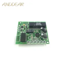 Сульфат магния технический широкий температурный низкой мощности 4/5 порт 10/100 Мбит/с проводки сплиттер мини-брошка типа микро сетевой коммутационный модуль