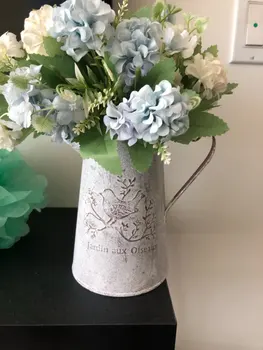 

Retro Flower Vases Decoration Planter European Style Garden Flower Pot Planting Tool Home Decor nordic decoration home ваза