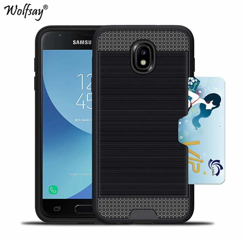 Чехол для samsung Galaxy J7 2018 защитный силиконовый Жесткий чехол телефона держатель