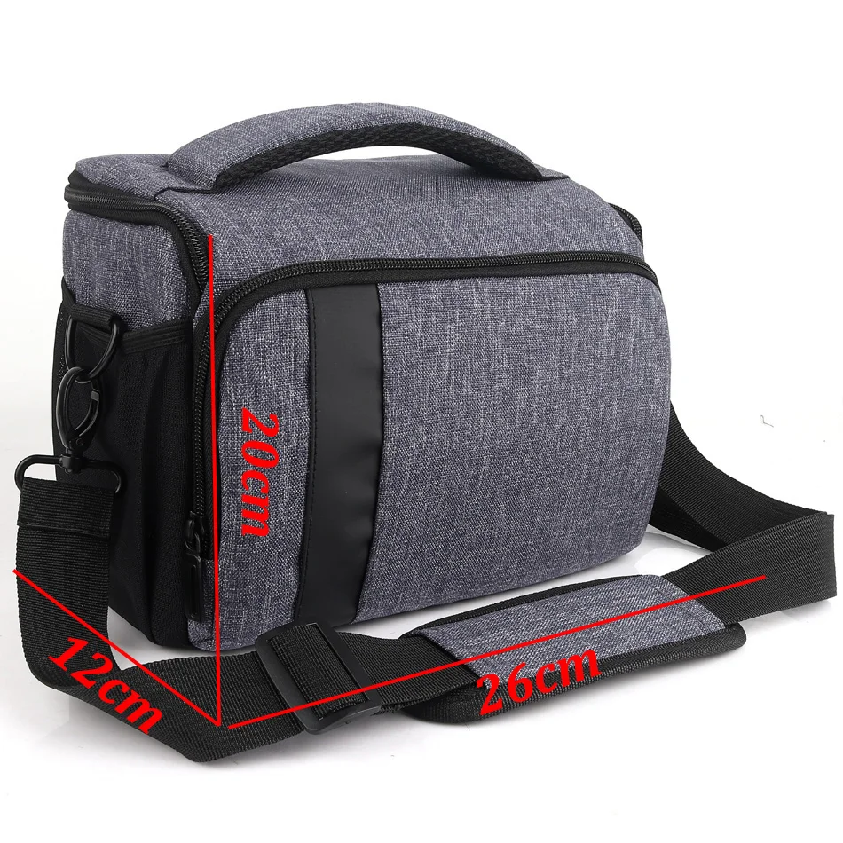 Прочная наплечная сумка для камеры, чехол SLR, водонепроницаемая Противоударная сумка, сумка для фотосъемки, рюкзак для фото, для Canon, Nikon, sony, чехол для объектива