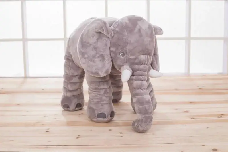 Персонализированный с монограммой мягкий слон с вашим выбором имени Монограмма на ухо плюшевые игрушки животных плюшевый подарок для детей