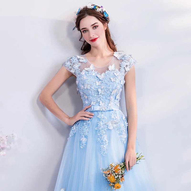 Walk-Beside-You-Tulle-Prom-Dresses-Blue-Lace-Appliques-Beading-A-line-Long-Vestidos-De-Graduacion (3)