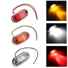 ISincer светодиодный бар внедорожный светодиодный рабочий светильник 12V 24V образным вырезом спереди боковой габаритный фонарь светильник позиции прицепы грузовика с боковой светильник s боковая лампа