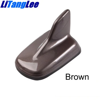 

Litanglee/For AUDI A4L/Brown/Car Shark Antenna Fin Roof Antenna/Car Styling/Prevent fFriction/