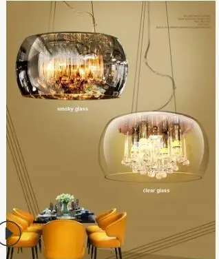 Modern simple LED living room restaurant light in the bedroom Villa Hotel luxury glass crystal chandelier | Лампы и освещение