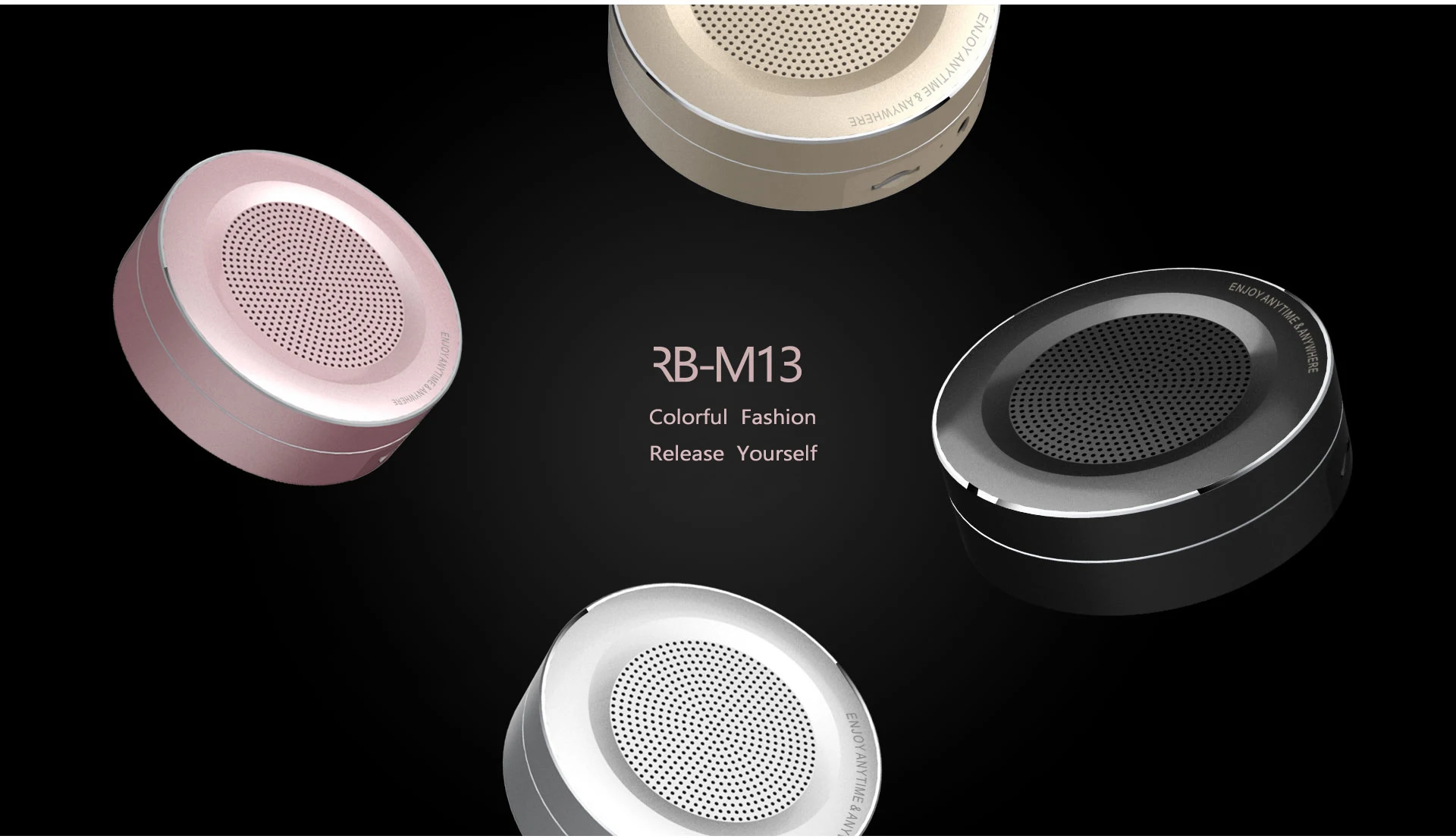 Remax Bluetooth Portable Speaker RB-M13 - Black