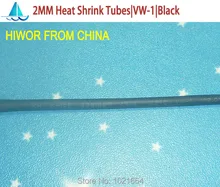 20meters/lot 2MM Heat Shrink Tubes Shrinkable Tubing Insulation Sleeving