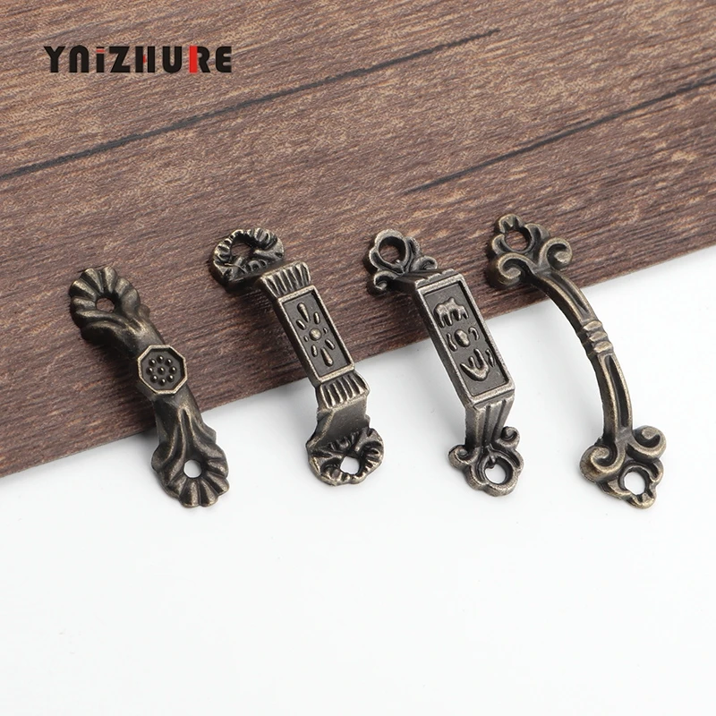 2 Pcs العتيقة مقبض ، مجوهرات مربع ، درج مقبض ، الخشب مربع مقبض ، هدية مربع الاكسسوارات البرونزية لهجة البسيطة مقبض مع المسمار 2 Pcs العتيقة مقبض ، مجوهرات مربع ، درج مقبض ، الخشب مربع مقبض ، هدية مربع الاكسسوارات البرونزية لهجة البسيطة مقبض مع المسمار
