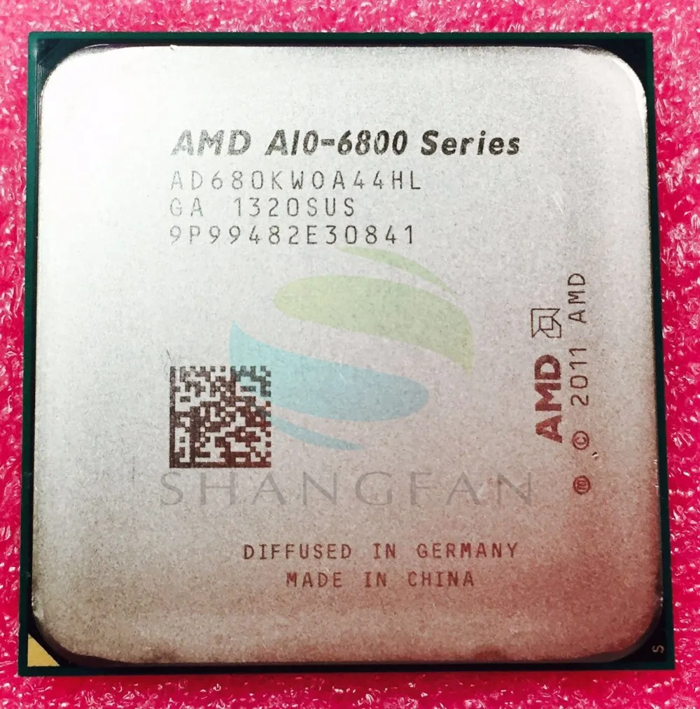 Новинка для Φ A10 6800 6800K 4 1 ГГц 100 Вт четырехъядерный процессор AD680KWOA44HL разъем FM2|cpu