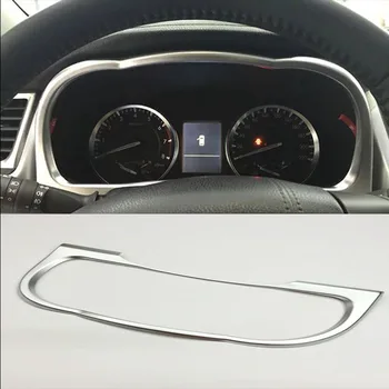 

For Toyota Highlander Kluger 2014-2018 ABS Plastic Car Styling front Dashboard Frame Panel Cover Trim sticker