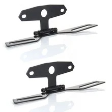 2pcs Folding Fender Eliminator Frame Motorcycle Number License Plate Tail Light Bracket Mount Tag Holder Sport Dirt Bike #5324*2