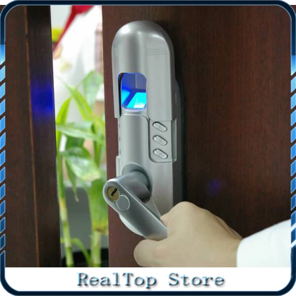 

Keypad Keyless Digital Electronic Door Locks Biometric Fingerprint Lock with Single Latch Right Handed