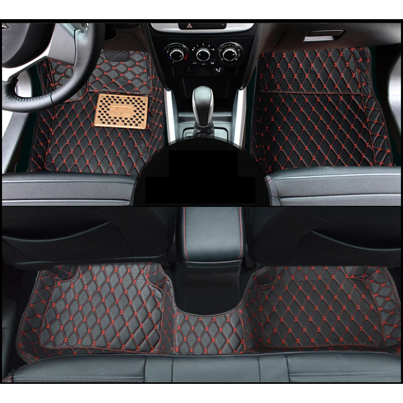 

lsrtw2017 fiber leather car interior floor mat for suzuki vitara Escudo Grand Vitara 2005-2020 2019 2018 2017 2016 2015 2014