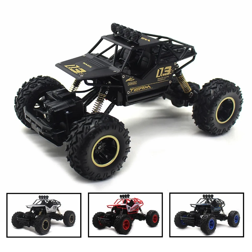

4WD Electric RC Car Rock Crawler Remote Control Toy Cars On The Radio Controlled 4x4 Drive Off-Road Toys For Boys Kids Gift 5188