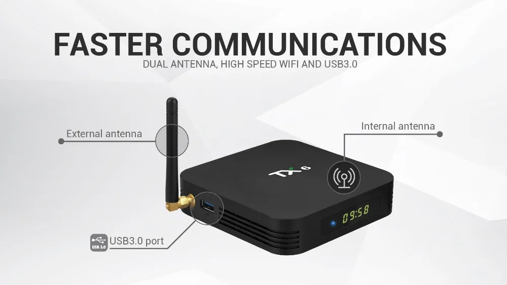 Новинка! Android 9,0! TX6 Allwiner H6 tv BOX 4 ГБ ОЗУ 32 ГБ/64 Гб ПЗУ 4 K H.265 5/2. 4G Wi-Fi передатчик для интернет-телевидения m3u подписка Smart android tv Box
