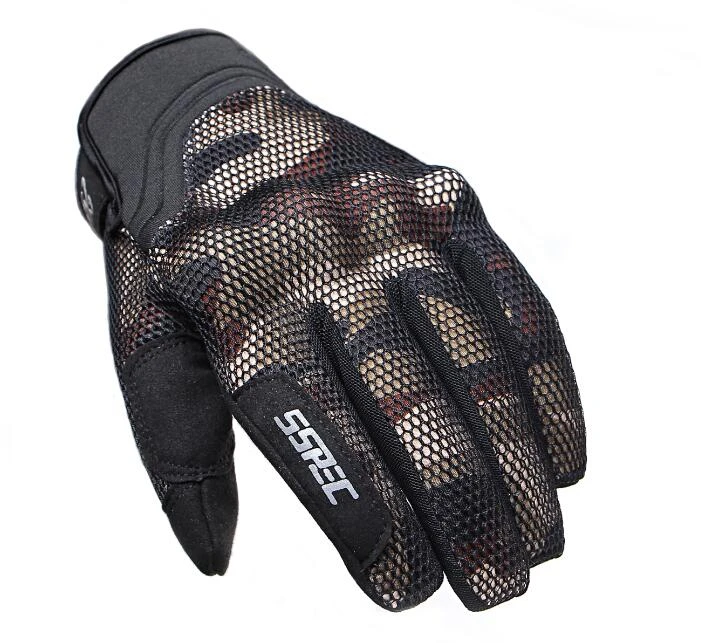 Free Shipping Summer Mesh Breathable Motorcycle Protective Gloves Men's