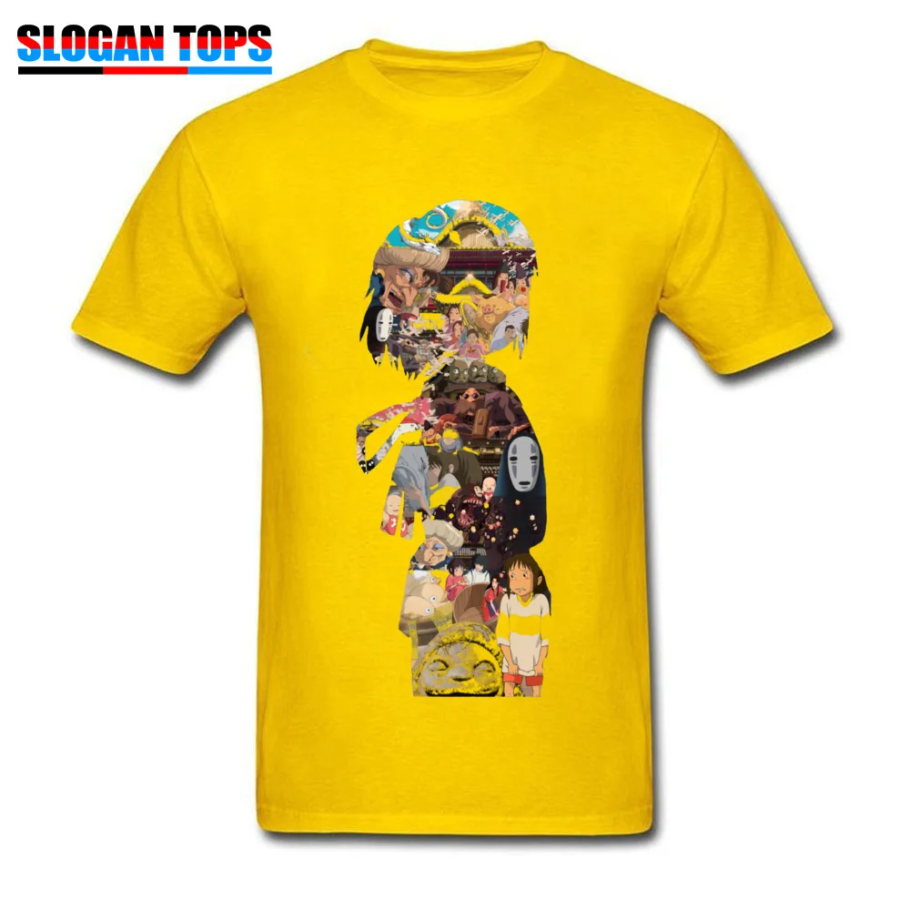 Short Sleeve Tops T Shirt O Neck 100% Cotton Fabric Men T Shirts Spirited 6033 Printed On Tops & Tees Special Wholesale Spirited 6033 yellow