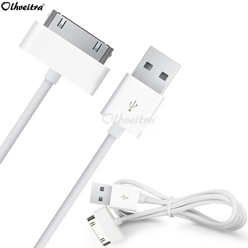 Olhveitra USB Cable Fast Charging For iphone 4 4s 3gs 3G iPod Nano iPad 2 3 Cable  USB Charger Cable Adapter Chargeur Kabel Wire