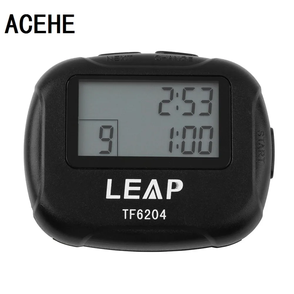 

ACEHE Training Electronics Interval Timer Segment Stopwatch Interval Chronograph for Sports Yoga Cross-Fit Boxing GYM Trainings