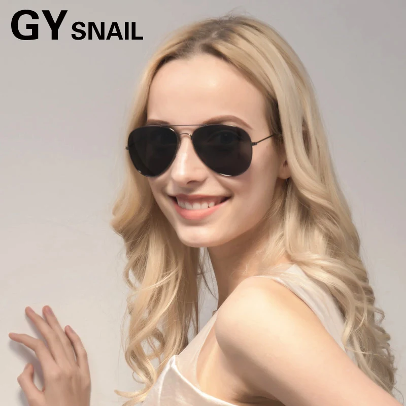 GYsnail 2018 пилота солнцезащитные очки для мужчин и женщин металлические горячий луч